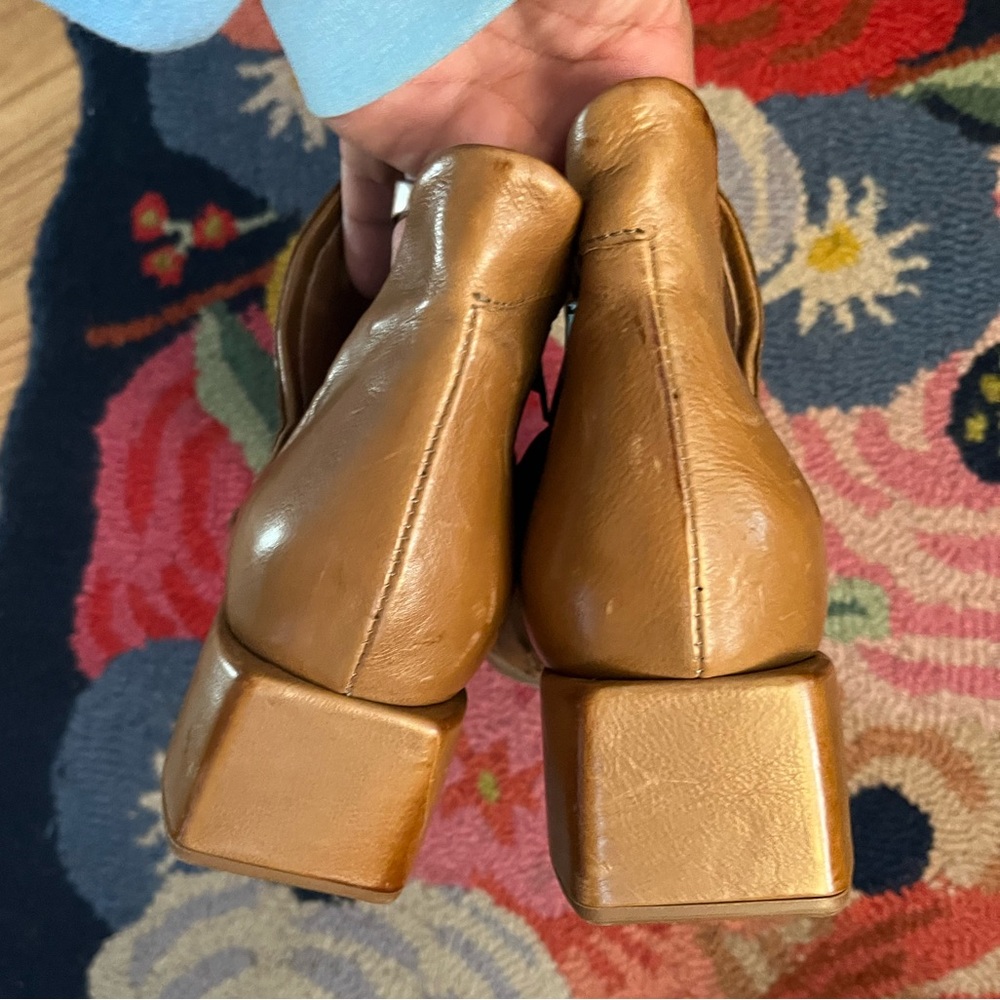 A.S.98 Open Toe Ankle Zip Booties - Picture 4 of 7